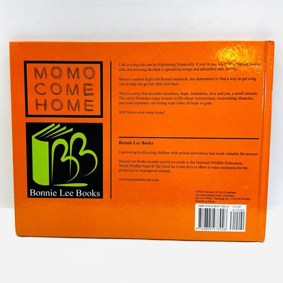 MOMO, COME HOME By Bonnie Lee & Tzuling Liu Hardcover - Picture 2 of 7